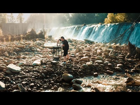 VovKING - Dj set from the waterfall (Vyhoda, Ukraine)
