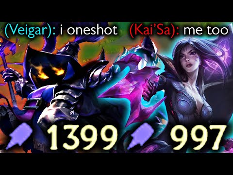 FULL AP VEIGAR vs FULL AP KAI'SA (BATTLE OF ONE-SHOTS)
