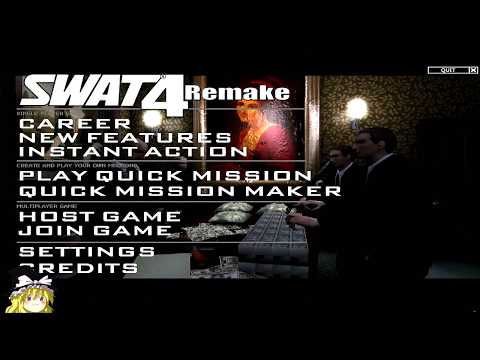 SWAT4 Remake Mod 1.4.1【#1】Food Wall Restaurant [Yukkuri movie]