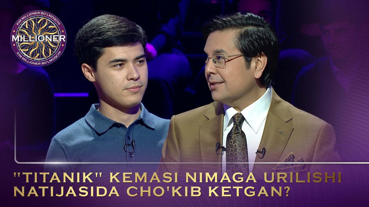 Kim Millioner Bo‘lmoqchi? - "Titanik" kemasi nimaga urilishi natijasida cho'kib ketgan?