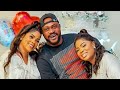 SEE HOW ACTOR ODUNLADE ADEKOLA SURPRISE ENIOLA AJAO AND TWIN SISTER ON THEIR BIRTHDAY