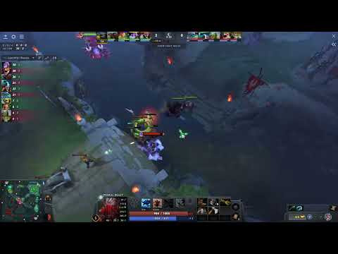 How to lane mid primal beast (No!ob) vs void spirit - Dota 2