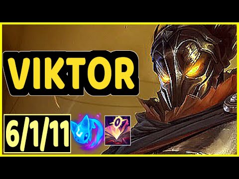 VIKTOR VS GALIO - 6/1/11 KDA MID GAMEPLAY GRANDMASTER I