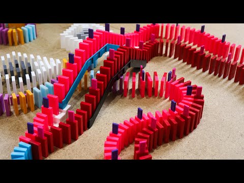 Massive Dominoes Falling Compilation (no music)