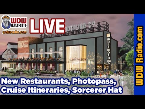 Disney News: Morimoto Asia & Boathouse at Disney Springs, Sorcerer Mickey Hat - 10/29/14