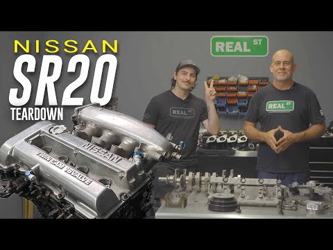 Nissan SR20 Engine Teardown - Restoration Rebuild Part 1