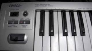 Video thumbnail for MIDI Keyboard (1) - EDIROL PC-50 by Sound_Cubizm10 by Gisaione