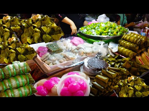 Mixed Video Foods Three Market In Phnom Penh - Amazing Food Tour Around Cambodian Market