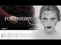 Fortnight - Taylor Swift feat. Post Malone - Fingerstyle Guitar TAB Chords