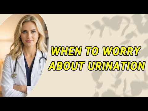 Weak Urine Flow: When to Worry and When Not To | Urologist Explains
