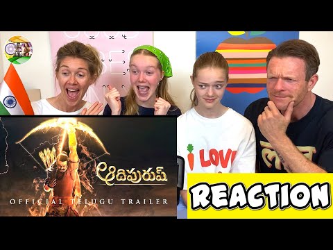 ADIPURUSH TRAILER REACTION | Prabhas | 