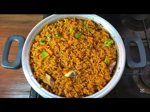 Authentic Ghana Jollof rice recipe ( how to make the most flavorful Jollof rice)