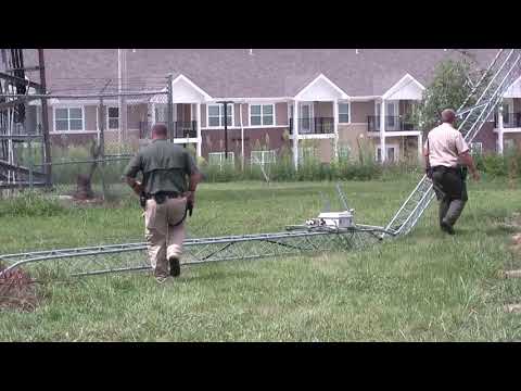 Tower Collapses in Ottumwa's North Side