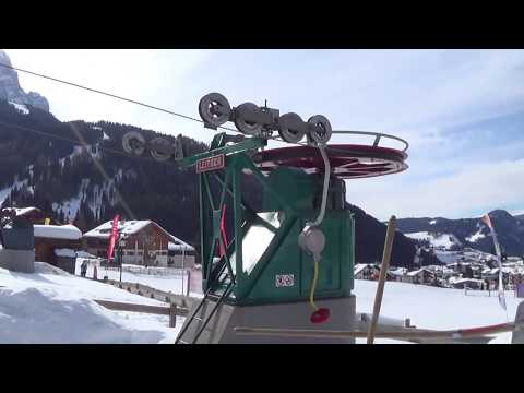 Risalita integrale skilift Leitner "Larciunei" - Selva di Val Gardena (BZ)