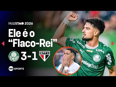 GOLAÇO E ASSISTÊNCIA DE FLACO LÓPEZ, E CARLOS MIGUEL COM MUITAS DEFESAS | PALMEIRAS 3X1 SÃO PAULO