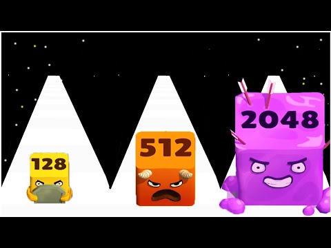 Ball Master 2048 Shooter - Gameplay Walkthrough - Max Levels (Lvl 1-3) Android/IOS
