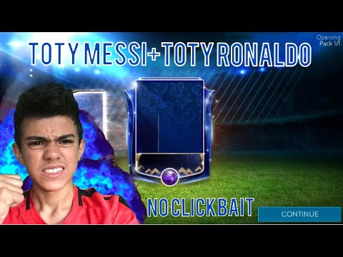 TOTY RONALDO + TOTY MESSI IN THE SAME PACK OPENING!!!