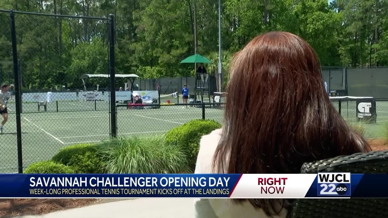 'The talent is clear': The Savannah Challenger provides front row seats to world-class tennis