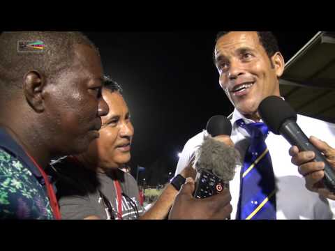 Interview with Remko Bicentini after Match Curacao (3) vs Antigua Barbuda (0) 05 10 2016