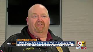 Two 'road rage' cases in North College Hill