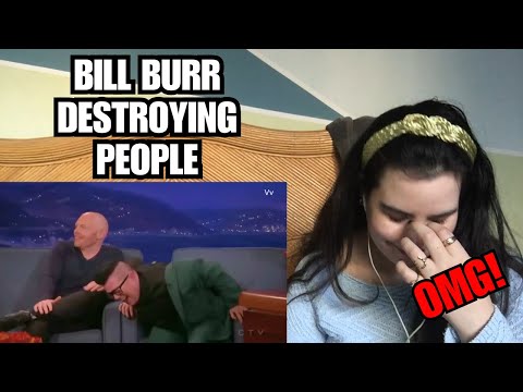 Venezuela Girl First Time Watching Bill Burr - Destroying people