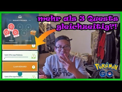 Über 100 QUESTS gleichzeitig haben?! Trick/Info! Pokemon Go! Video