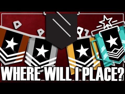 Solo Smurf: The Final Placement - Rainbow Six Siege
