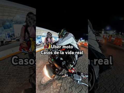 Trae la realidad bien alterada Uber moto #motos #uber #biker
