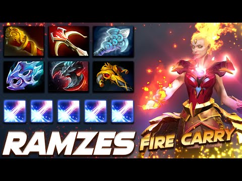 Ramzes Lina Fire Ownage - Dota 2 Pro Gameplay [Watch & Learn]