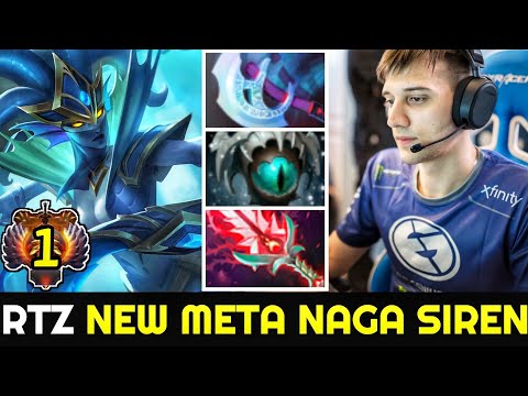 ARTEEZY New Meta Naga Siren with Skadi & Bloodthorn Build 7.26 Dota 2