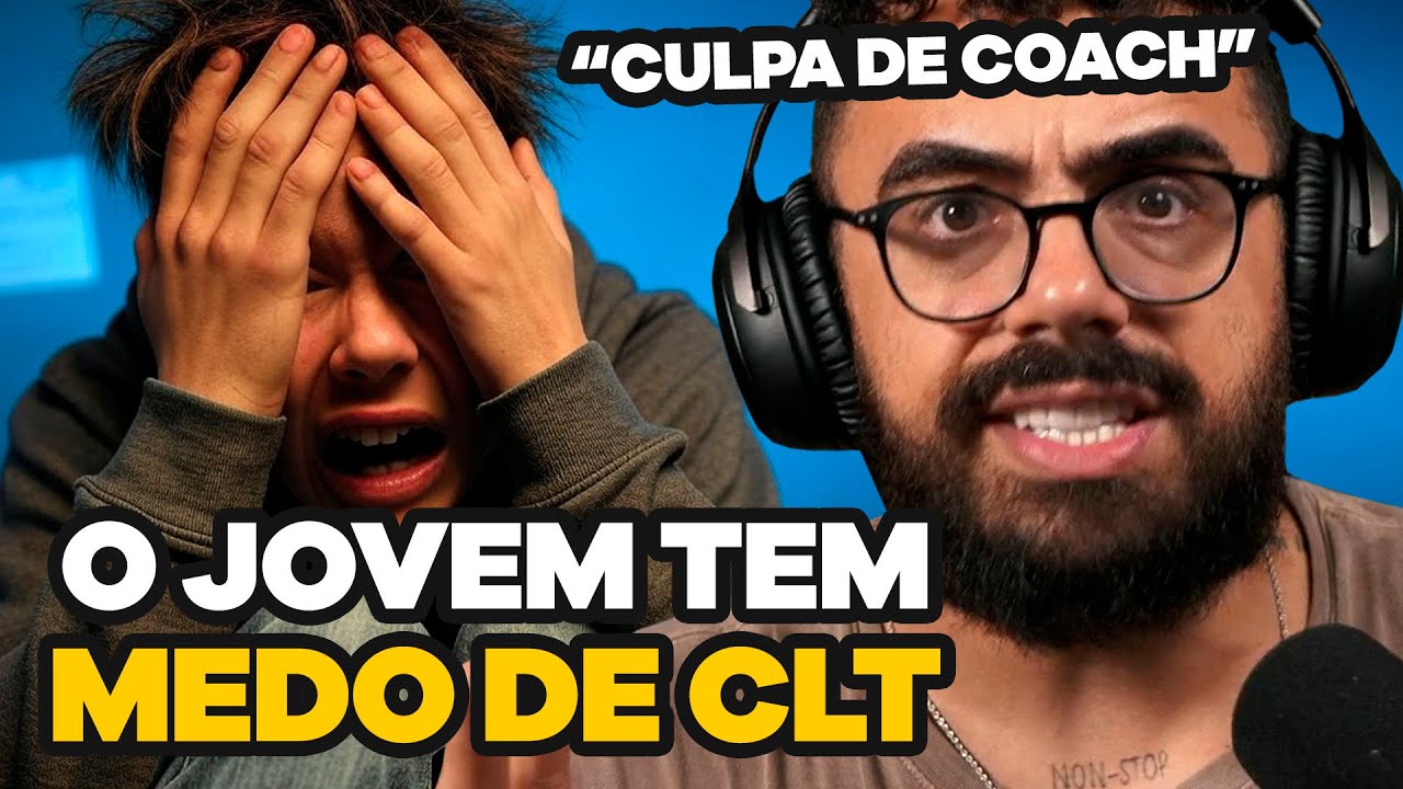 O JOVENS DE HOJE TEM MEDO DA CLT? | CORTES do EDSON CASTRO
