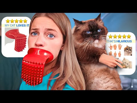 Testing WEIRD AMAZON Cat Products