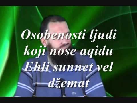 Osobenosti ljudi koji nose aqidu Ehli sunnet vel džemat