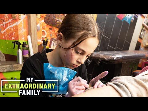 I Did My First Tattoo At 2 Years Old | MY EXTRAORDINARY FAMILY