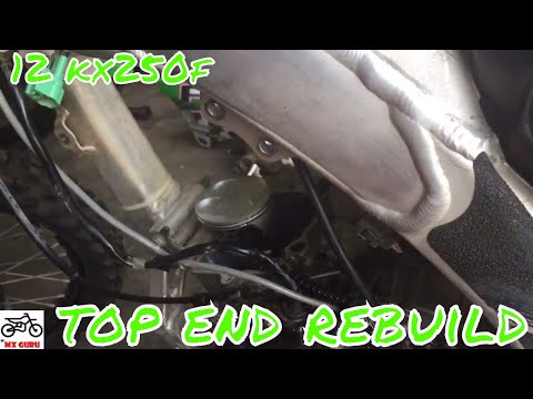 Installing Top End / Cylinder / Head ~ 2012 Kawasaki KX250f ~ YZ ~ CR ~ RM ~ MX ~ October 2016