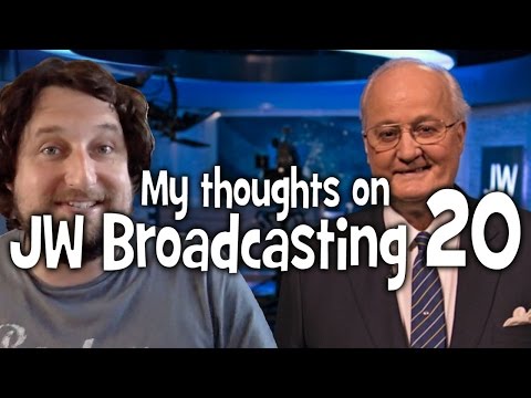 My thoughts on JW Broadcasting 20, with Tony Morris (tv.jw.org) - Cedars' vlog no. 121