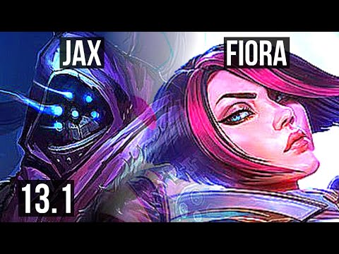 JAX vs FIORA (TOP) | Rank 2 Jax, 6/2/4 | EUW Grandmaster | 13.1