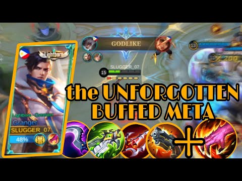 GRANGER GAMEPLAY~BUFFED GRANGER((THE UNFORGOTTEN BUFFED META MARKSMAN))RTC ML GAMEPLAY