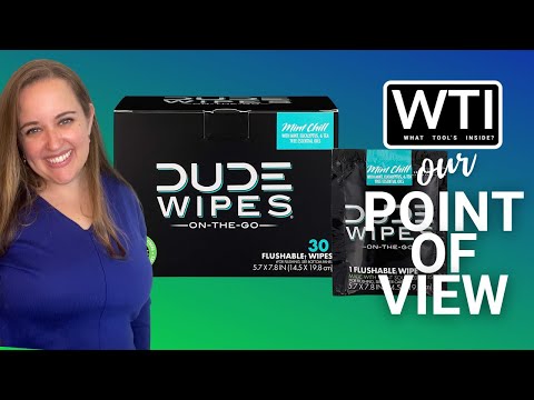 DUDE Wipes Flushable Wipes - WTI product video review
