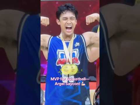 MVP for Star Magic All-Star Games 2025 Basketball - Argel Saycon #StarMagicAllStarGames2025