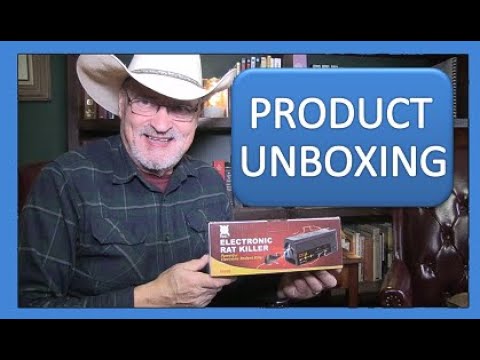 X-PEST ELECTRONIC RODENT KILLER UNBOXING