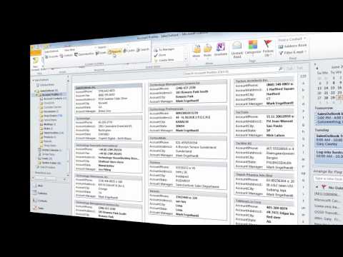 SalesOutlook CRM Tutorial Preview