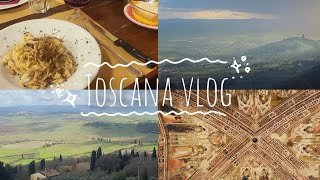 【Toscana vlog】トスカーナ旅行🍝| 美術館と壁画 | 20代海外暮らし☕️