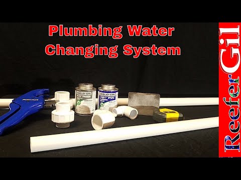 Build Series |Eps. 5| Plumbing Water Change System: Saltwater Aquarium