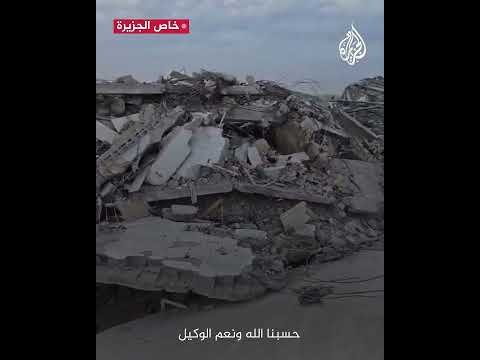 "لم يتبق منها شيء".. مشاهد للدمار في أبراج الندى شمال قطاع غزة