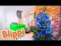 Blippi Decorates The Christmas Tree Blippi Funny Cartoons Songs For Kids Moonbug Kids