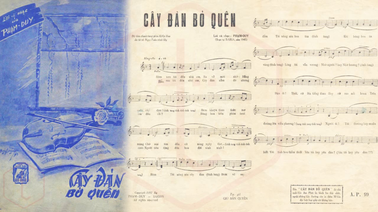 Tờ Nhạc Xưa Trước 1975