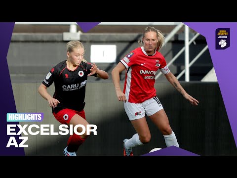 AZ treedt sterk op tegen Excelsior 🌟| Highlights Excelsior - AZ