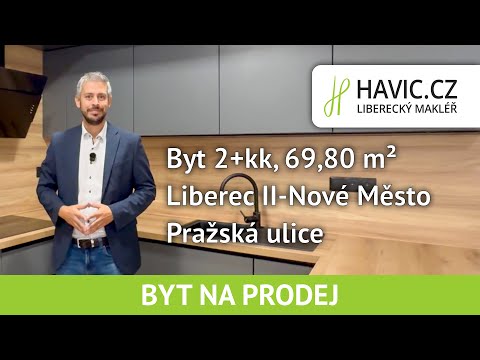 PRODÁNO - Prodej bytu 2+kk, 69,80 m², Liberec II-Nové Město, Pražská 140/20