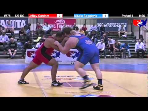 2011 U.S. Open SAT GR 120 KG: LeRoy Gardner vs. Nikola Bogojevic Cons. Round 2